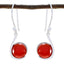 Red-Onyx-Mexican-Elena-Solitaire-Dangle-Red-Silver-Earring