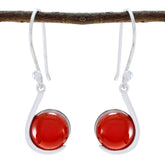Red-Onyx-Mexican-Elena-Solitaire-Dangle-Red-Silver-Earring