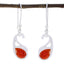 Red-Onyx-Australian-Eliza-Solitaire-Dangle-Red-925-Silver-Earring