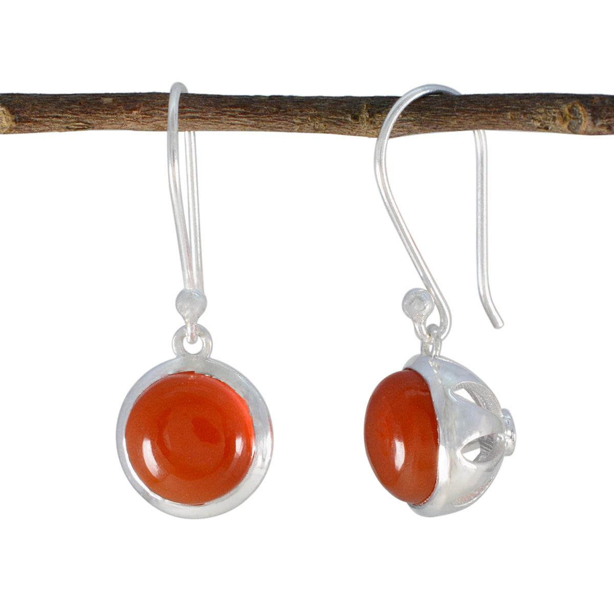 Red-Onyx-French-Clara-multiple-Dangle-Red-Silver-Earring