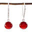 Red-Onyx-Russian-Eva-multiple-Dangle-Red-Sterling-Silver-Earring