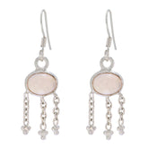 Rose-Quartz-Spanish-Autumn-multiple-Dangle-Pink-Silver-Earring