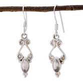 Rose-Quartz-Australian-Hazel-multiple-Dangle-Pink-925-Sterling-Silver-Earring