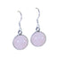Rose-Quartz-Latin-American-Ines-multiple-Dangle-Pink-Silver-Earring