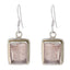 Rose-Quartz-Mexican-Freya-Solitaire-Dangle-Pink-Sterling-Silver-Earring