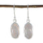 Rose-Quartz-Spanish-Leah-Solitaire-Dangle-Pink-925-Sterling-Silver-Earring