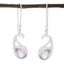 Rose-Quartz-Australian-Olivia-Solitaire-Dangle-Pink-92.5-Silver-Earring