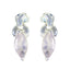 Rose-Quartz-Moroccan-Skylar-Solitaire-Stud-Pink-925-Sterling-Silver-Earring