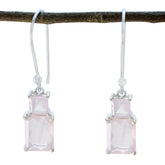 Rose-Quartz-Japanese-Teresa-Toi-et-Moi-Dangle-Pink-925-Sterling-Silver-Earring