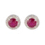 Ruby-CZ-American-Amanda-multiple-Stud-Red-Sterling-Silver-Earring
