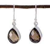 Smoky-Quartz-Latin-American-Isabella-multiple-Dangle-Brown-Sterling-Silver-Earring