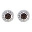Smoky-Quartz-Australian-Clara-multiple-Stud-Brown-925-Sterling-Silver-Earring