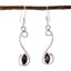 Smoky-Quartz-Mexican-Micaela-multiple-Dangle-Brown-92.5-Silver-Earring