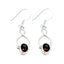 Smoky-Quartz-Australian-Yuna-Solitaire-Dangle-Brown-925-Silver-Earring