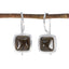 Smoky-Quartz-Turkish-Dayana-Solitaire-Dangle-Brown-925-Sterling-Silver-Earring