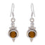 Tiger-Eye-Spanish-Valentina-multiple-Dangle-Brown-Sterling-Silver-Earring