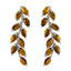 Tiger-Eye-Middle-Eastern-Patricia-multiple-Stud-Brown-925-Sterling-Silver-Earring