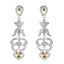 Tourmaline-Indian-Natcha-multiple-Stud-multicolor-Sterling-Silver-Earring