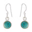 Turquoise-French-Bella-multiple-Dangle-Blue-925-Silver-Earring