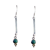 Turquoise-Australian-Sarah-multiple-Dangle-Blue-925-Silver-Earring