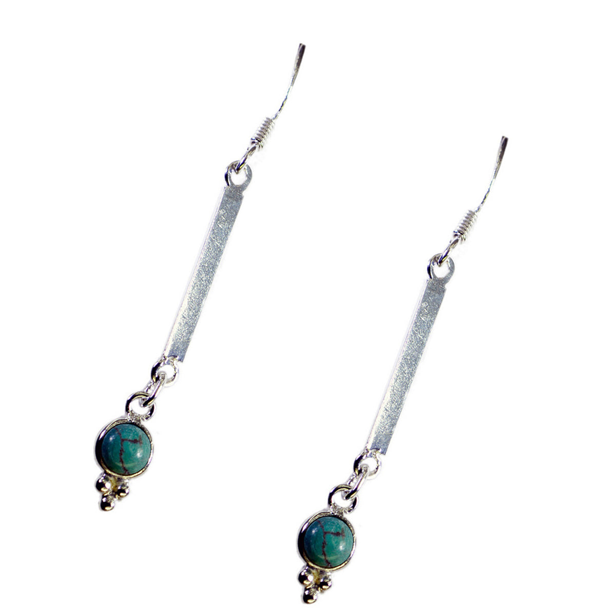 Turquoise-Australian-Sarah-multiple-Dangle-Blue-925-Silver-Earring