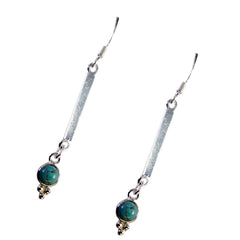 Turquoise-Australian-Sarah-multiple-Dangle-Blue-925-Silver-Earring