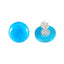 Turquoise-Turkish-Patricia-multiple-Stud-Blue-925-Silver-Earring