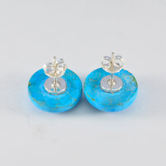Turquoise-Turkish-Patricia-multiple-Stud-Blue-925-Silver-Earring