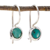 Turquoise-African-Charlotte-multiple-Dangle-Blue-925-Sterling-Silver-Earring