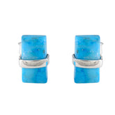Turquoise-Australian-Julieta-Solitaire-Stud-multicolor-925-Sterling-Silver-Earring