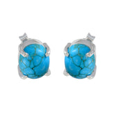 Turquoise-Australian-Rebeca-Solitaire-Stud-multicolor-92.5-Silver-Earring