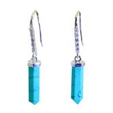 Turquoise-Spanish-Isabella-multiple-Dangle-Blue-925-Silver-Earring