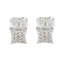 Cubic-Zirconia-Korean-Lucia-multiple-Stud-White-Sterling-Silver-Earring