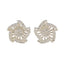 Cubic-Zirconia-American-Micaela-multiple-Stud-White-Silver-Earring