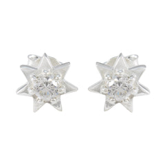 Zirkonia-American-Clara-Solitär-Ohrstecker-Weiß-925-Silber