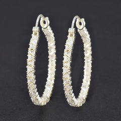 Cubic-Zirconia-Indian-Ayesha-multiple-Dangle-White-Silver-Earring