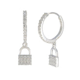 Cubic-Zirconia-Italian-Antonia-multiple-Stud-White-Sterling-Silver-Earring