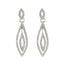 Cubic-Zirconia-Mexican-Bruna-multiple-Stud-White-Sterling-Silver-Earring