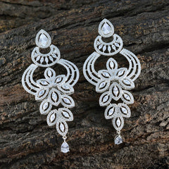 Cubic-Zirconia-Indian-Kristine-multiple-Stud-White-92.5-Silver-Earring