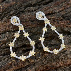 Cubic-Zirconia-Turkish-Ángeles-multiple-Stud-White-92.5-Silver-Earring