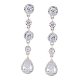 Cubic-Zirconia-Indian-Siti-multiple-Stud-White-92.5-Silver-Earring