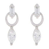 White-CZ-Moroccan-Savannah-multiple-Stud-White-925-Silver-Earring