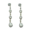 Cubic-Zirconia-Indian-Putri-multiple-Stud-White-925-Silver-Earring