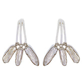 Pearl-Moroccan-Katharina-multiple-Stud-White-Silver-Earring