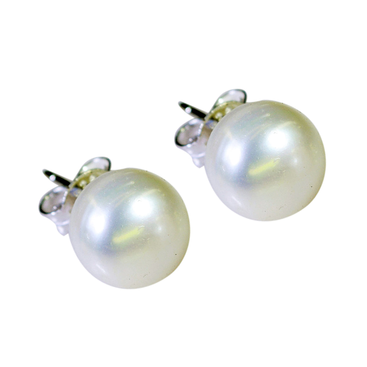 Pearl-Italian-Xiu-Solitaire-Stud-White-925-Silver-Earring