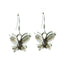 Pearl-African-Genesis-multiple-Dangle-White-925-Sterling-Silver-Earring