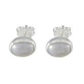 Pearl-Moroccan-Rina-Solitaire-Stud-White-925-Silver-Earring