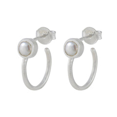 Pearl-Korean-Julia-Solitaire-Stud-White-925-Sterling-Silver-Earring