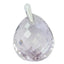 Amethyst Tiny American Sterling Silver Solitaire Purple Pendant