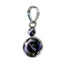 Amethyst Whisper-thin German Sterling Silver Solitaire Purple Pendant